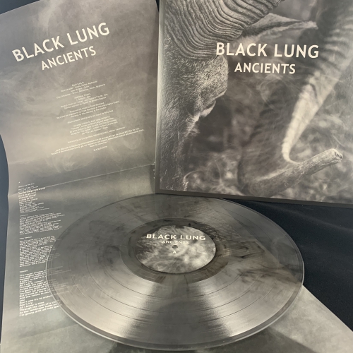 Black Lung - Ancients - LP (lim.Edition, transparentes Vinyl mit Rauchschwaden, plus Poster, Texten, Download)