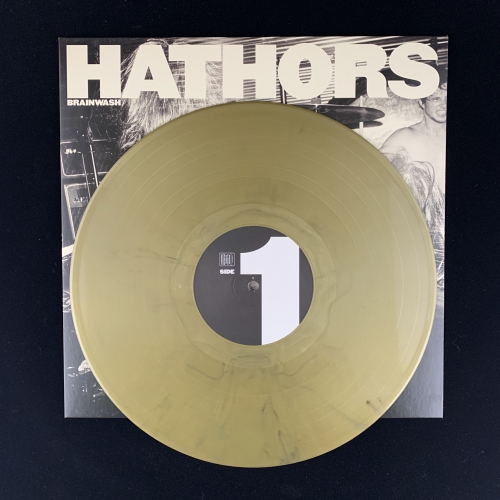 Hathors - Brainwash - LP GOLD -- Signiert!! --  (lim. Edition colored golden 180gr Vinyl / MP3