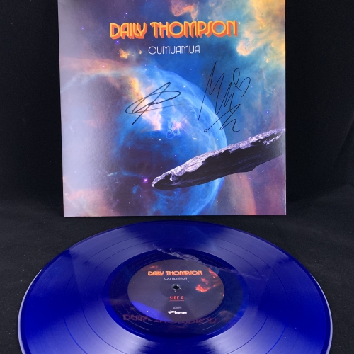 Daily Thompson - Oumuamua - LP Gatefold Cover (BLUE VINYL first press) + DLC