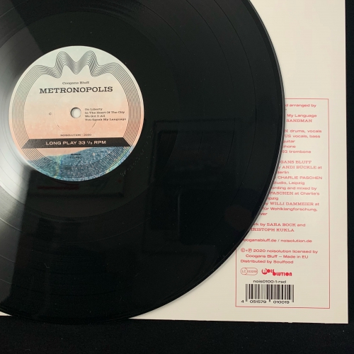 Coogans Bluff - The C-Side of Metronopolis - einseitig bespielte 12 4-track EP - limited Record Store Day Edition