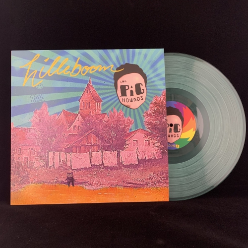 The Pighounds - Hilleboom - LP (SIGNIERTE Erstauflage, transparentem Coke Bottle Green Vinyl + Poster, Texten & Downloadcode)