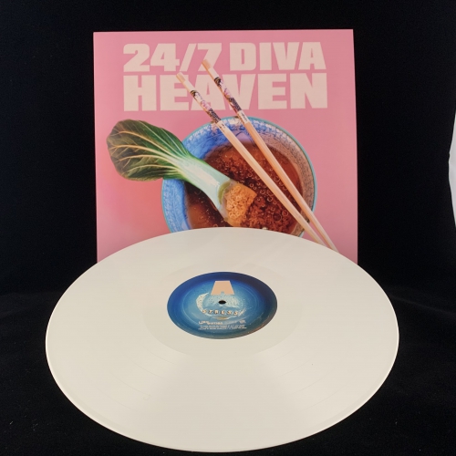 24/7 Diva Heaven - Stress - LP (first Edition white 140 Gr Vinyl + Poster + DLC)