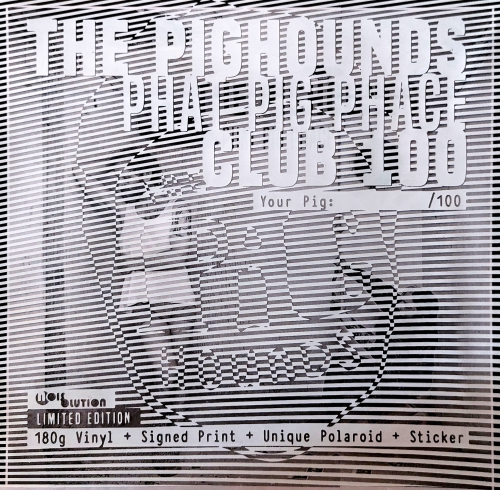 The Pighounds - Phat Pig Phace - CLUB 100 (strictly limited 180gr transparentes Vinyl, signiertes Bandfoto, CD, Sticker, u.v.m.)