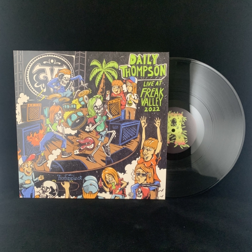 Daily Thompson - Live At Freak Valley Festival 2022 - LP (Strictly limited Edition) plus Poster / schwarzes Vinyl