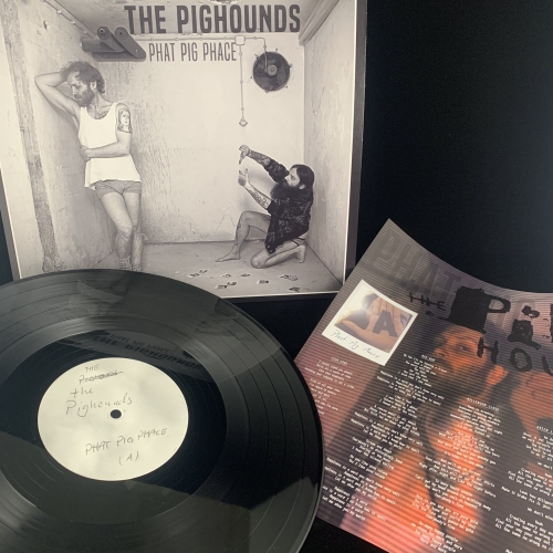 The Pighounds - Phat Pig Phace  ( 140g Schwarz, Lyric Sheet, DLC)