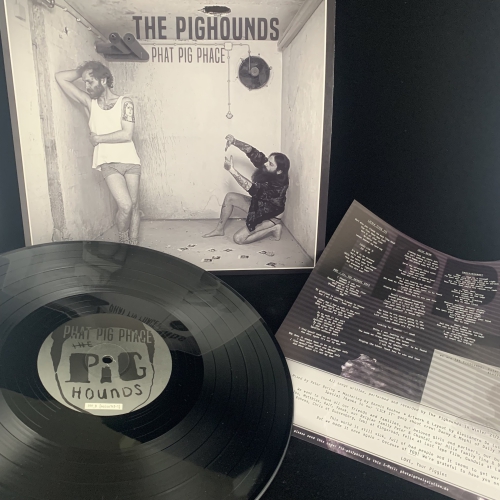The Pighounds - Phat Pig Phace  ( 140g Schwarz, Lyric Sheet, DLC)