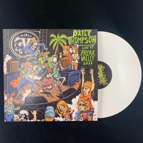 Daily Thompson - Live At Freak Valley Festival 2022 - LP (Strictly limited Edition) plus Poster / weißes Vinyl