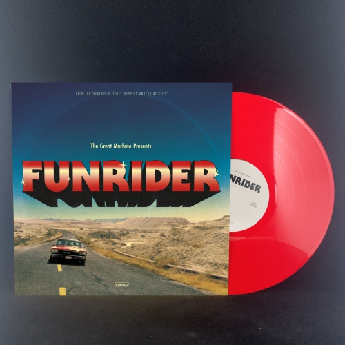 The Great Machine - Funrider LP (lim. Erstauflage 180gramm rotes Vinyl / Download Code)