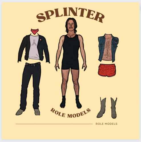 Splinter - Role Models - CLUB 100 Edition (180gr Vinyl blau, Band signiertes Paperdoll Cut Out, Sticker, special PVC sleeve + CD)