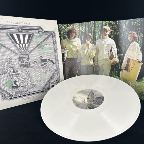 Isoscope - Conclusive Mess - LP (limited Edition, Colored Vinyl WEISS plus Poster and Lyrics)