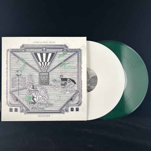 Isoscope - Conclusive Mess - LP (limited Edition, Colored Vinyl WEISS plus Poster and Lyrics)