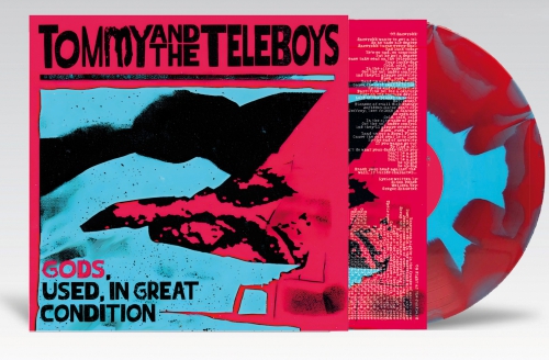 Tommy And The Teleboys - Gods, Used, in Great Condition - limited 2-Color Vinyl LP + Lyricsheet