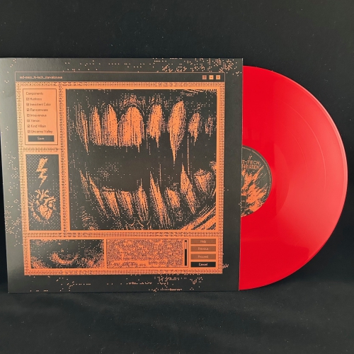 Red Mess - Hi-Tech Starvation - LP - Erstauflage Red Colored Vinyl (+Lyricsheet)