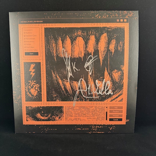 Red Mess - Hi-Tech Starvation - LP - SIGNIERTE Erstauflage Red Colored Vinyl (+Lyricsheet)