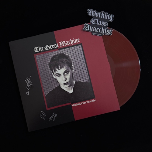 The Great Machine - Working Class Anarchist - LP SIGNIERT (Colored Vinyl + Poster + Sticker)