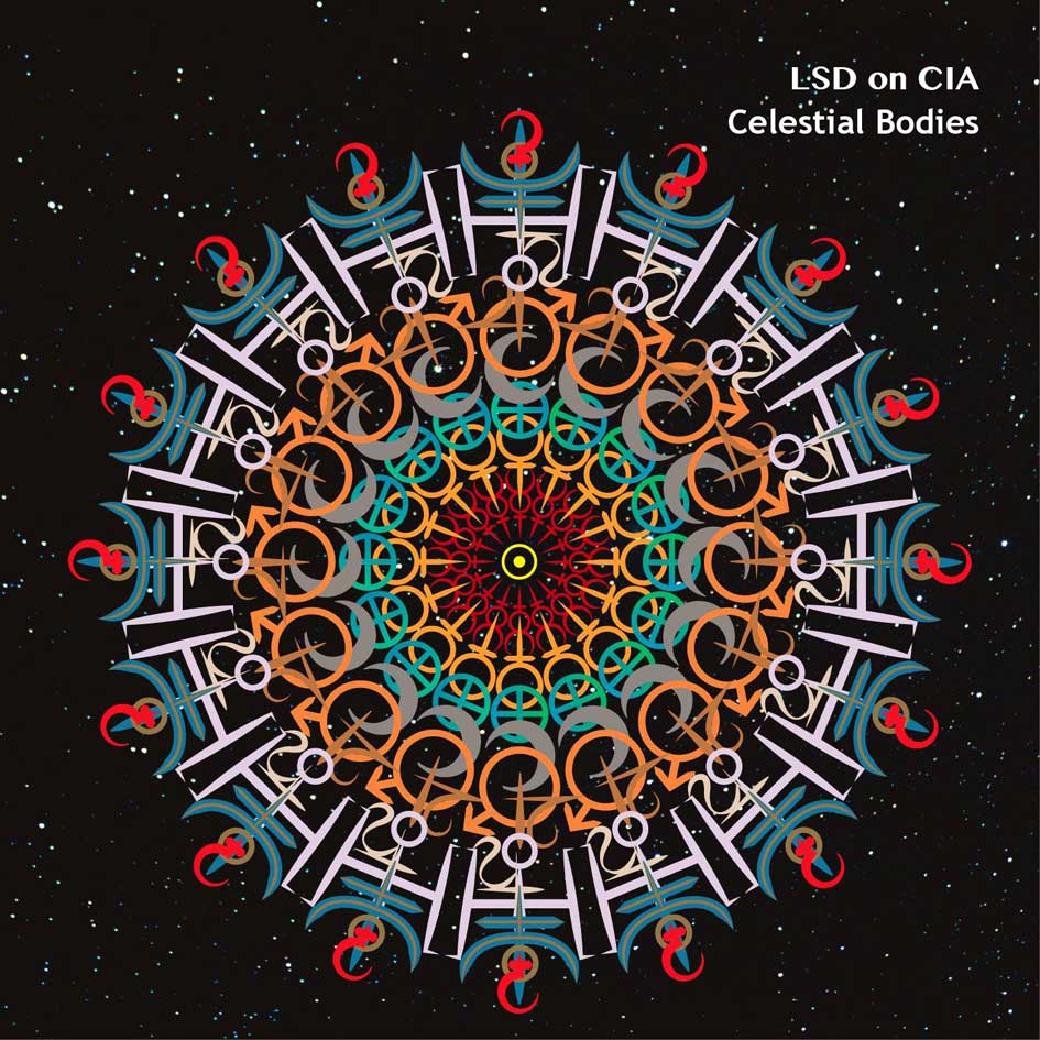 LSD ON CIA, Celestial Bodies, Noisolution, Cover